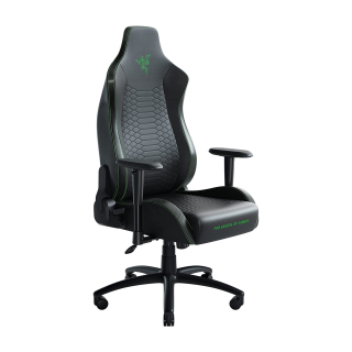 Razer Iskur X Ergonomic Multi-Layered Synthetic Leather Gaming Chair Metal &amp; Plywood Frame Black/Green