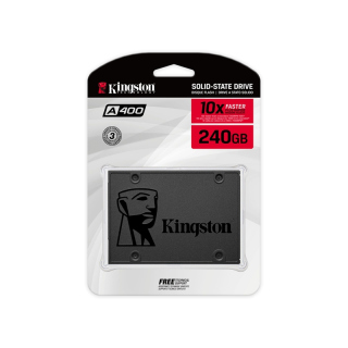 Kingston A400 240GB SATA 3 SSD 2.5" Up to 500 MB/s/350 MB/s