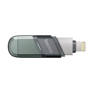 SanDisk 256GB iXpand Flip Flash Drive USB 3.1 & Lightening For iOS Windows & Mac - Green