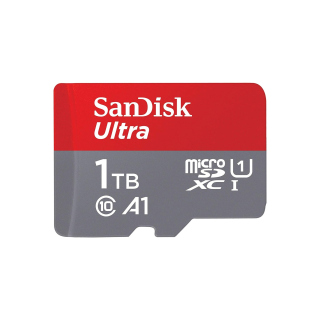 SanDisk Utra Micro SDXC UHS-I Memory Card 1TB Read Speed up to 150 MB/s