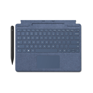 Microsoft Surface Pro Signature Keyboard With Slim Pen 2 - Sapphire
