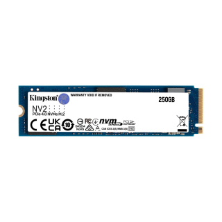 Kingston NV2 250GB M.2 NVMe SSD Up to 3000 MB/s