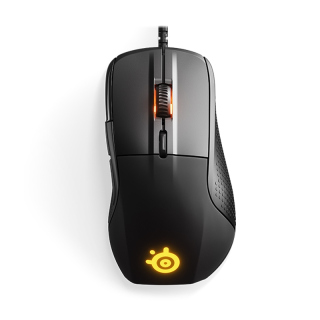 SteelSeries Rival 710 12,000 DPI Optical Sensor OLED Display RGB Gaming Mouse