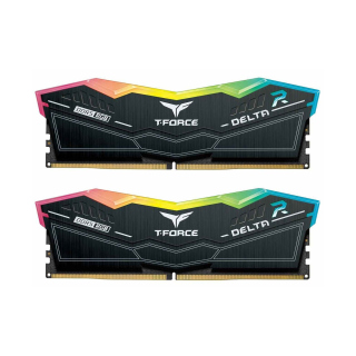 TeamGroup T-Force DELTA RGB 16GB (2x8GB) DDR5 5600MHz CL40 Memory Kit - Black