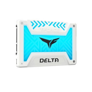 TeamGroup T-Force Delta RGB 1TB 2.5" SATA III 3D NAND SSD White- 