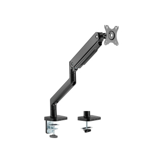 Twisted Minds Single Monitor Arm - Black (Fit Screen Size 17" - 45" Flat & Curved Monitors) 