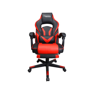 Twisted Minds Vintage Flip-Up Series Gaming Chair - Red