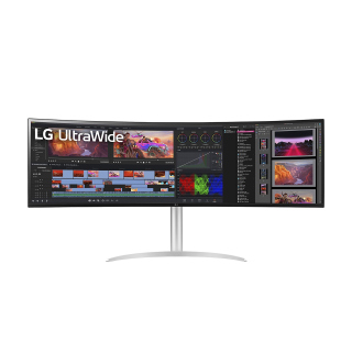 LG 49" Ultrawide Nano IPS Panel 144Hz 5ms Dual QHD Curved Gaming Monitor