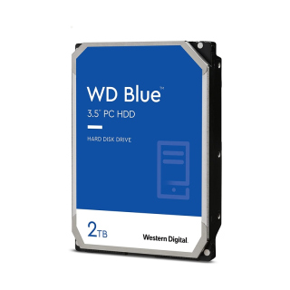 WD Blue 2TB  Desktop HDD SATA 6.0Gb/s 256 MB Cache 3.5" 5.4K RPM
