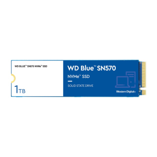 WD Blue SN570 1TB M.2 2280 Gen3 x4 PCIe 8Gb/s NVMe SSD  RW 3,500/3000MB/s