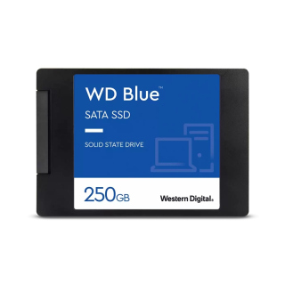 WD Blue 250GB 3D NAND SATA III 6 Gb/s,2.5"/7mm, Up to 550 MB/s