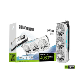 Zotac Gaming GeForce RTX 4080 Super Trinity White OC Edition 16GB GDDR6X Graphics Card