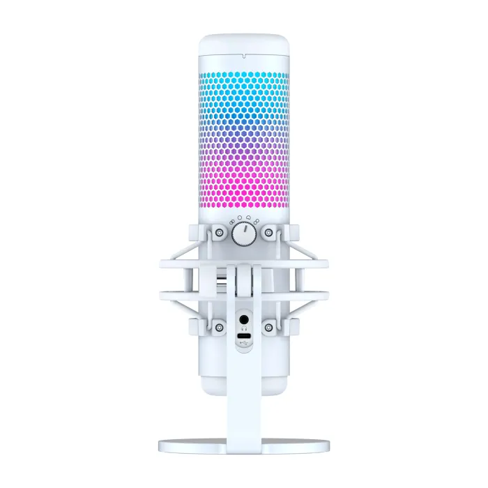 Shop HyperX QuadCast S RGB USB Condenser Microphone - White - Next