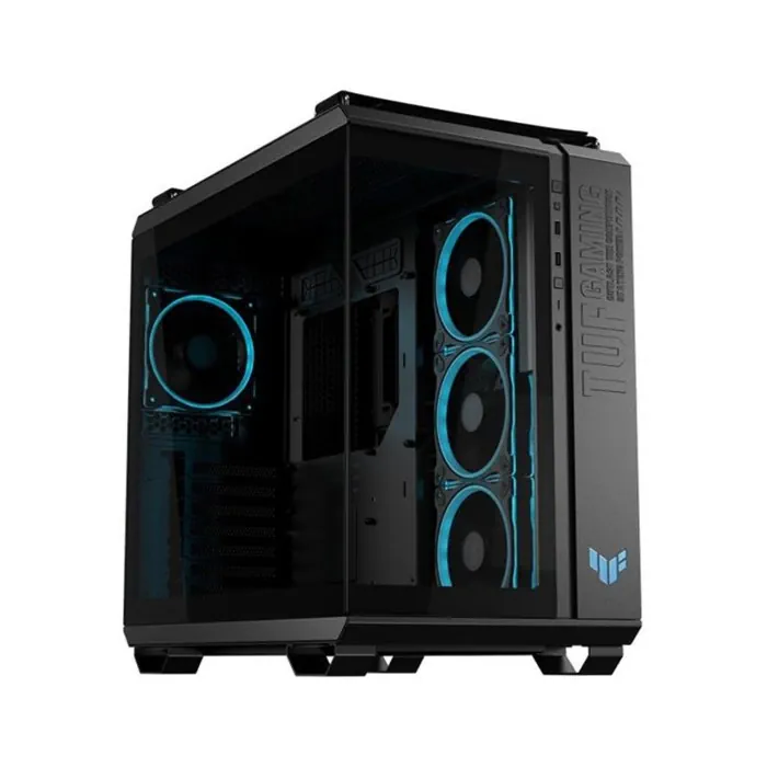 Shop Asus Tuf Gaming GT502 Horizon Mid Tower Two Panel Front