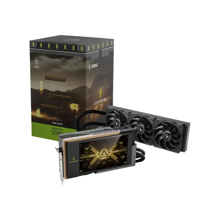 MSI LIGHTNING Z GeForce RTX 5090 32GB GDDR7 PCI Express Gen 5
