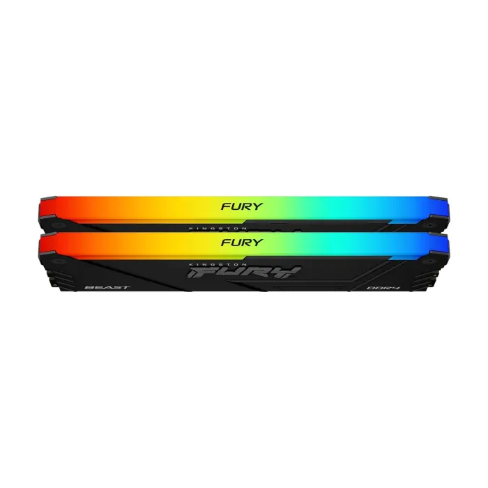 Shop Kingston Fury Beast RGB 16GB (2x8GB) DDR4 3200MHz CL16 Memory
