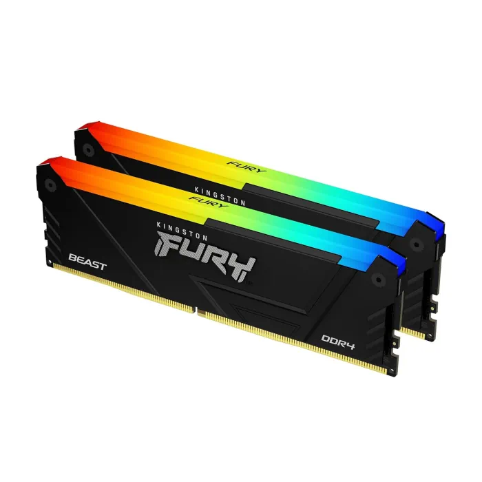 Shop Kingston Fury Beast RGB 32GB (2x16GB) DDR4 3200MHz CL16