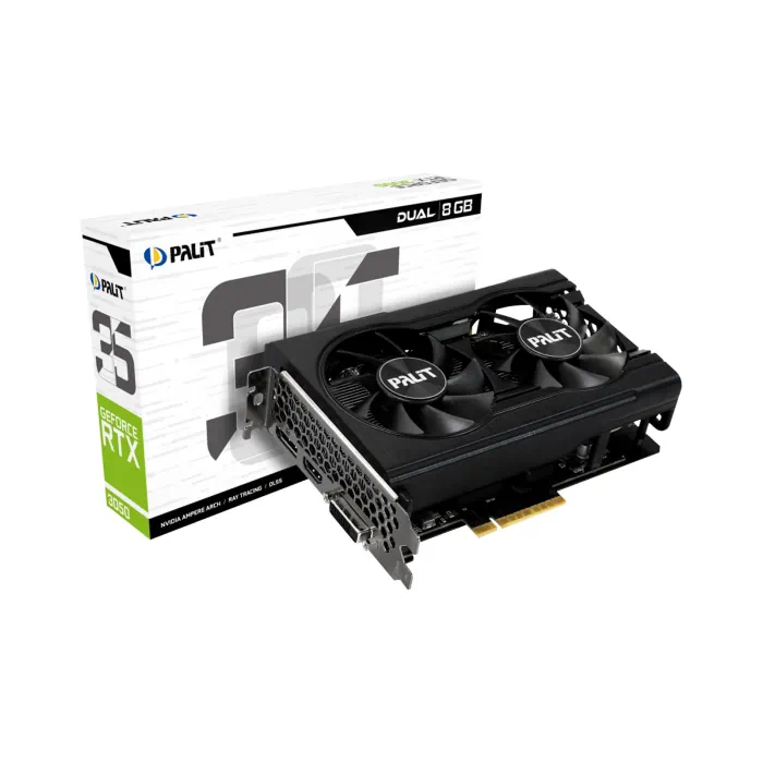 Shop Palit Dual Geforce RTX 3050 8GB GDDR6 Graphic Card - Next Store