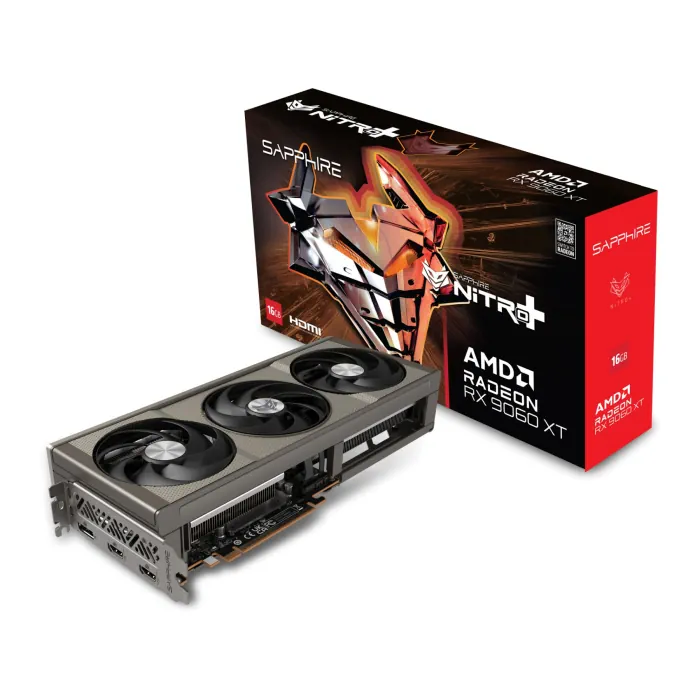 Shop Sapphire Nitro Plus AMD Radeon RX 9060 XT 16GB OC Graphic