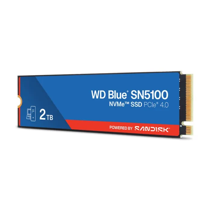 WD Blue SN5100 2TB NVMe SSD M.2 2280 中古 Shop SanDisk WD Blue SN5100 2TB NVMe SSD PCIe 4.0 Upto 7100 MB/s