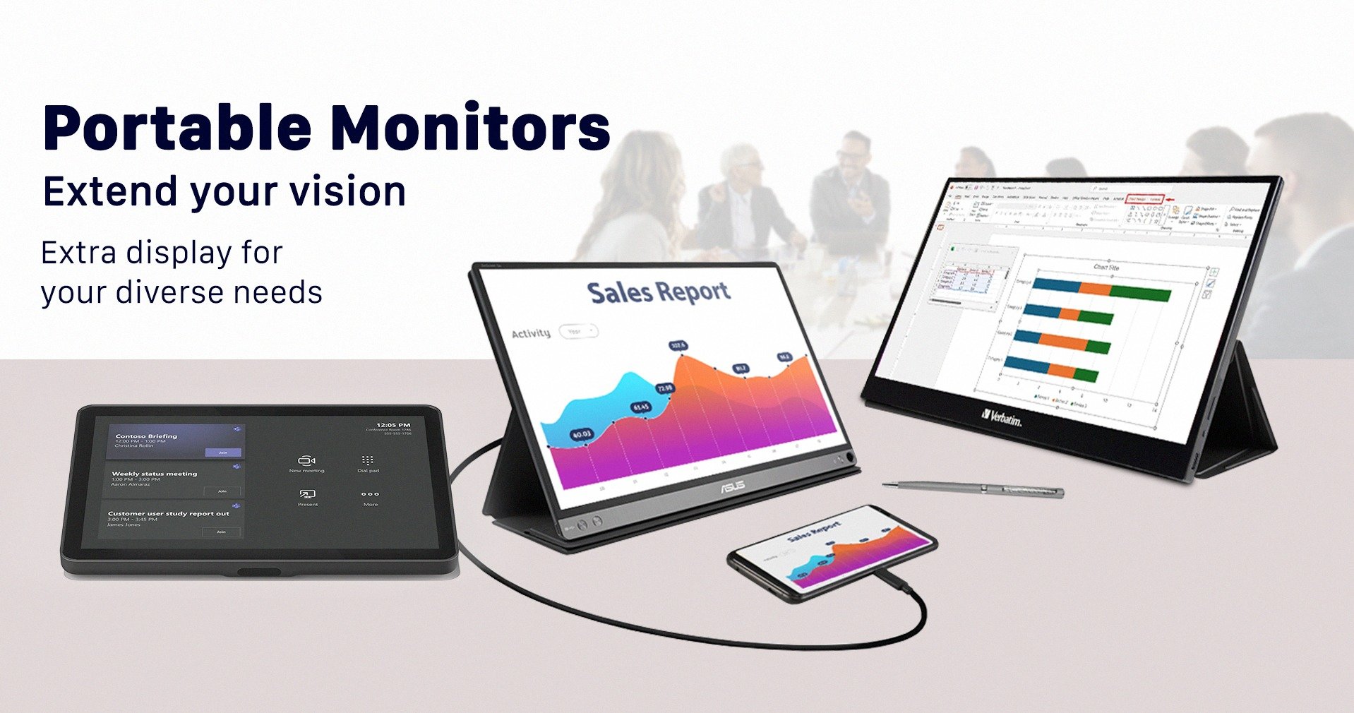 Portable monitors