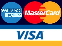 Visa / Mastercard / American Express